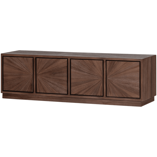 SUN TV MEUBEL RECYCLED TEAK BRUIN