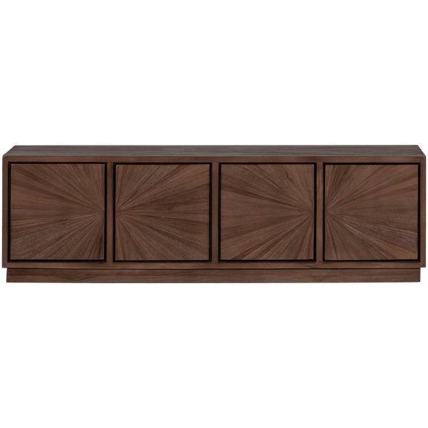 SUN TV MEUBEL RECYCLED TEAK BRUIN