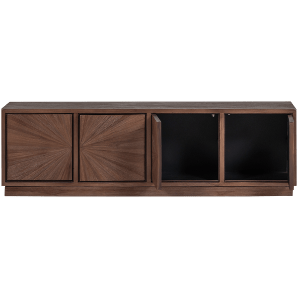 SUN TV MEUBEL RECYCLED TEAK BRUIN