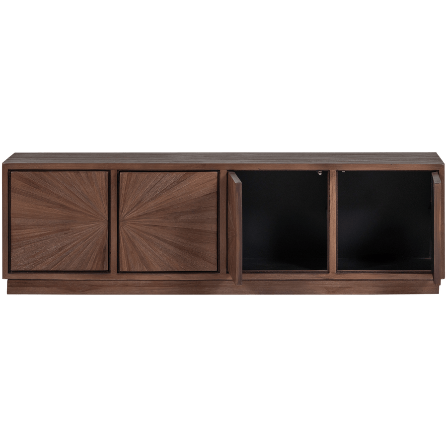 SUN TV MEUBEL RECYCLED TEAK BRUIN