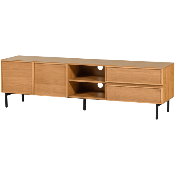 TOURS TV MEUBEL 180 CM MELAMINE/MDF NATUREL