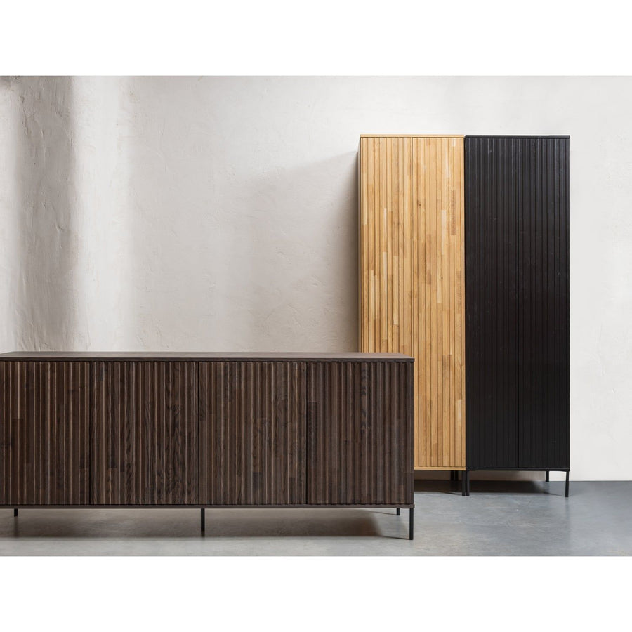 NEW GRAVURE DRESSOIR 200 CM ESSEN FINEER ESPRESSO [fsc]