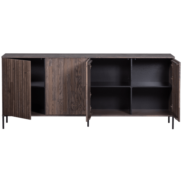 NEW GRAVURE DRESSOIR 200 CM ESSEN FINEER ESPRESSO [fsc]