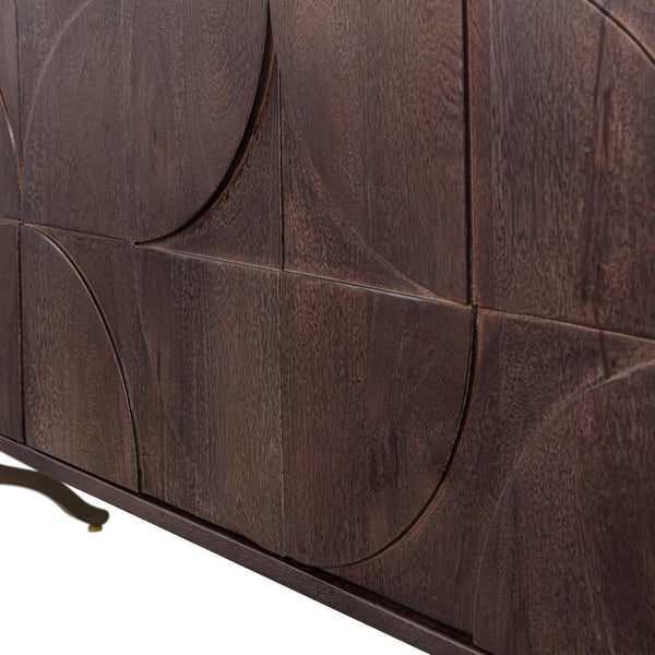 DRAW DRESSOIR MANGOHOUT WALNOOT