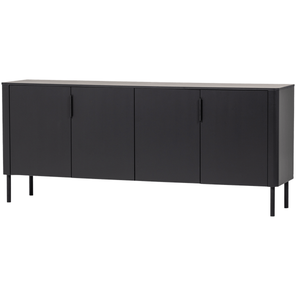 GUNNAR DRESSOIR 200 CM GRENEN MATZWART [fsc]