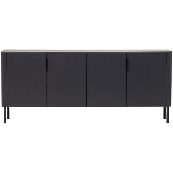 GUNNAR DRESSOIR 200 CM GRENEN MATZWART [fsc]