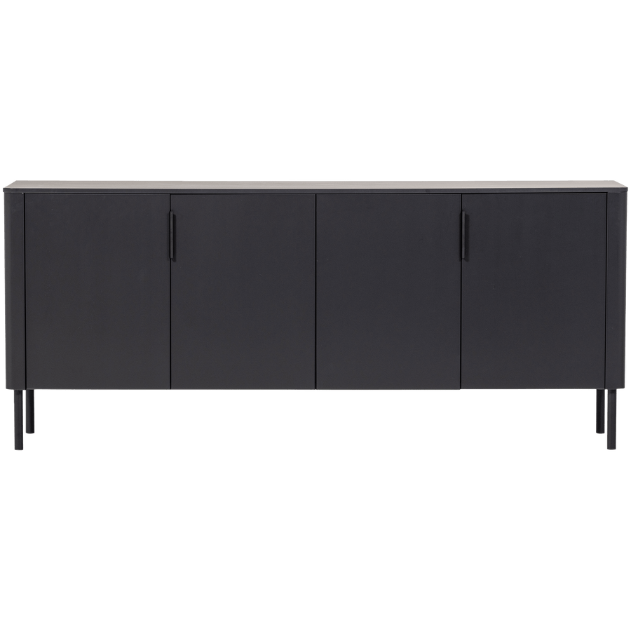 GUNNAR DRESSOIR 200 CM GRENEN MATZWART [fsc]