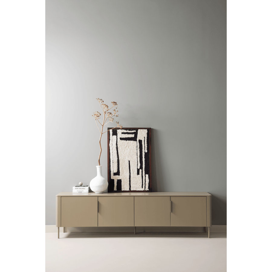 GUNNAR TV MEUBEL 200 CM GRENEN MUD [fsc]