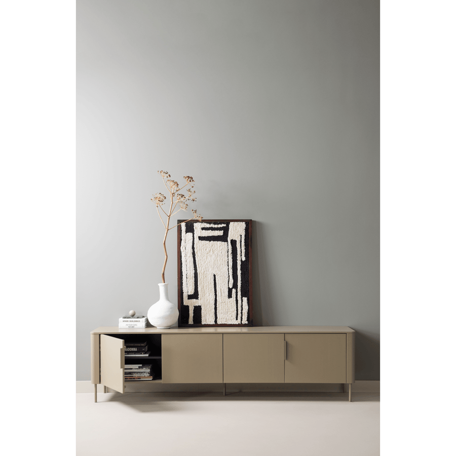 GUNNAR TV MEUBEL 200 CM GRENEN MUD [fsc]