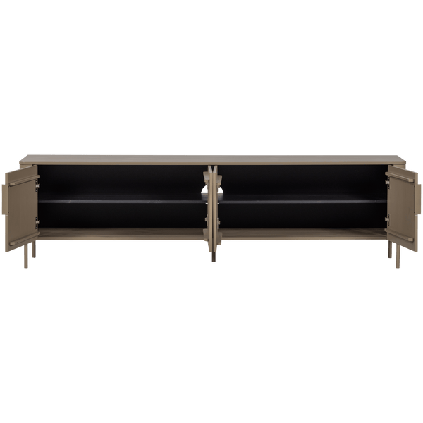 GUNNAR TV MEUBEL 200 CM GRENEN MUD [fsc]