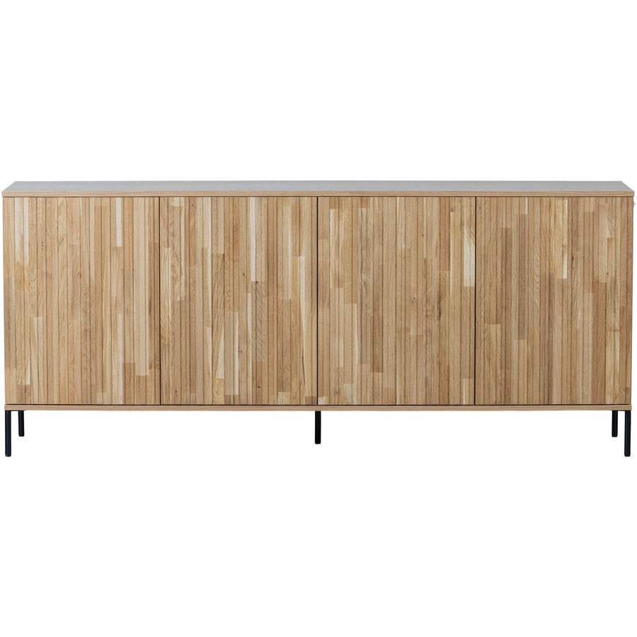 NEW GRAVURE DRESSOIR 200 CM EIKEN BLANKE LAK [fsc]