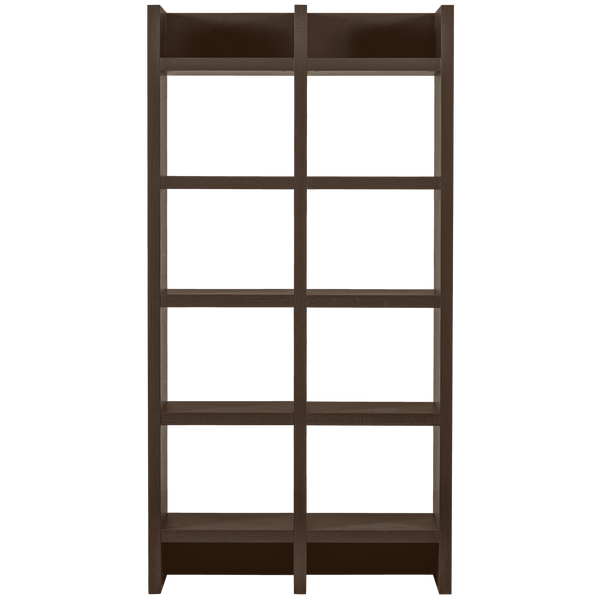 TIMO OPEN KAST MDF DONKERBRUIN 195X100X40 CM