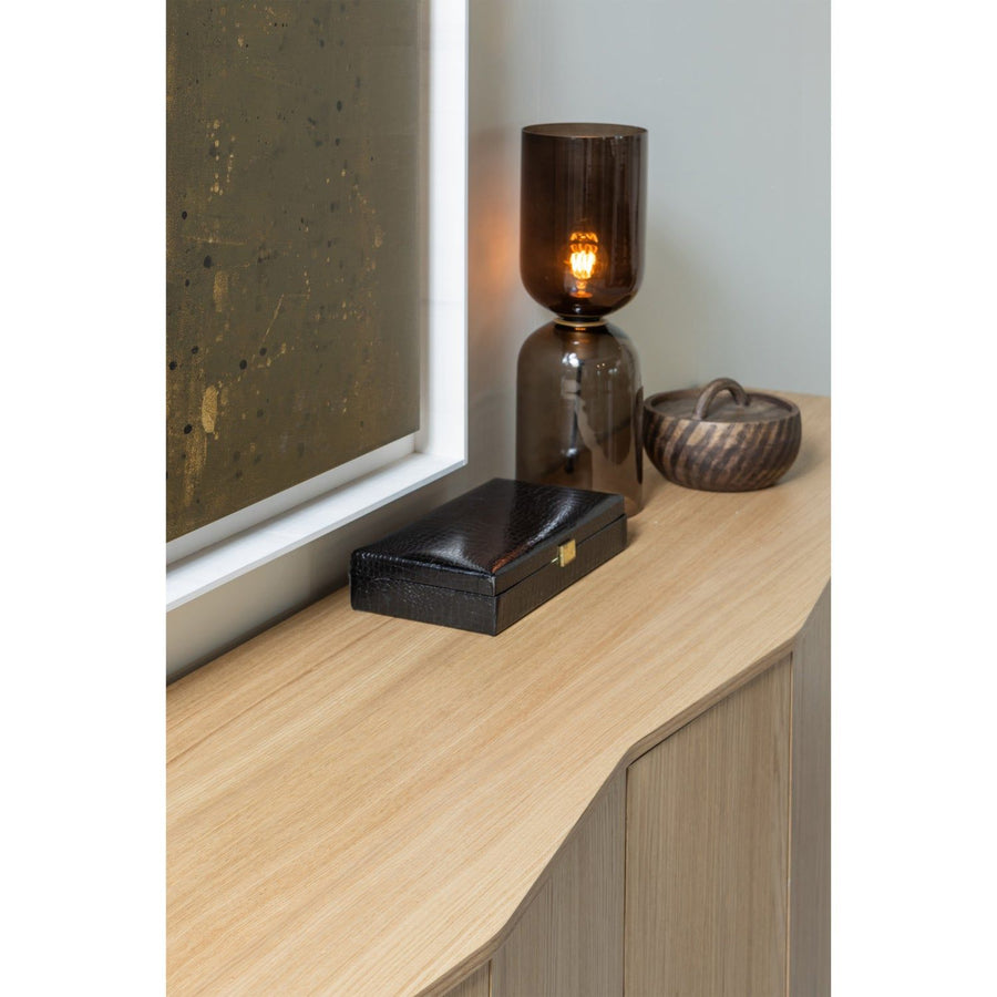 ZUMA DRESSOIR 200 CM EIKEN FINEER TRANSPARANT [fsc]