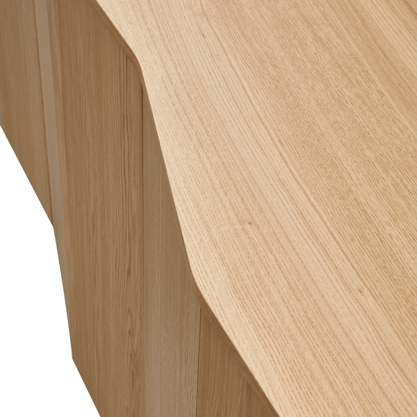 ZUMA DRESSOIR 200 CM EIKEN FINEER TRANSPARANT [fsc]