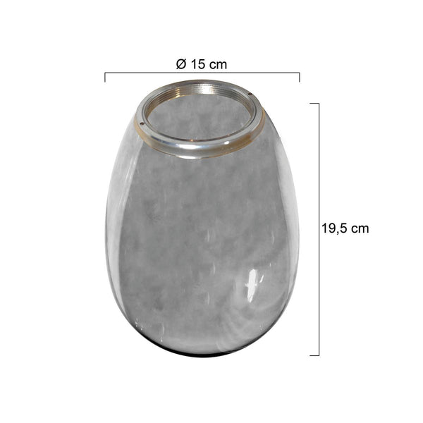 2682 glas 15xH19,5cm spiegel