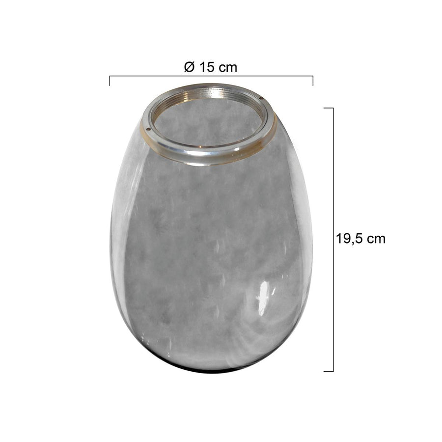 2682 glas 15xH19,5cm spiegel
