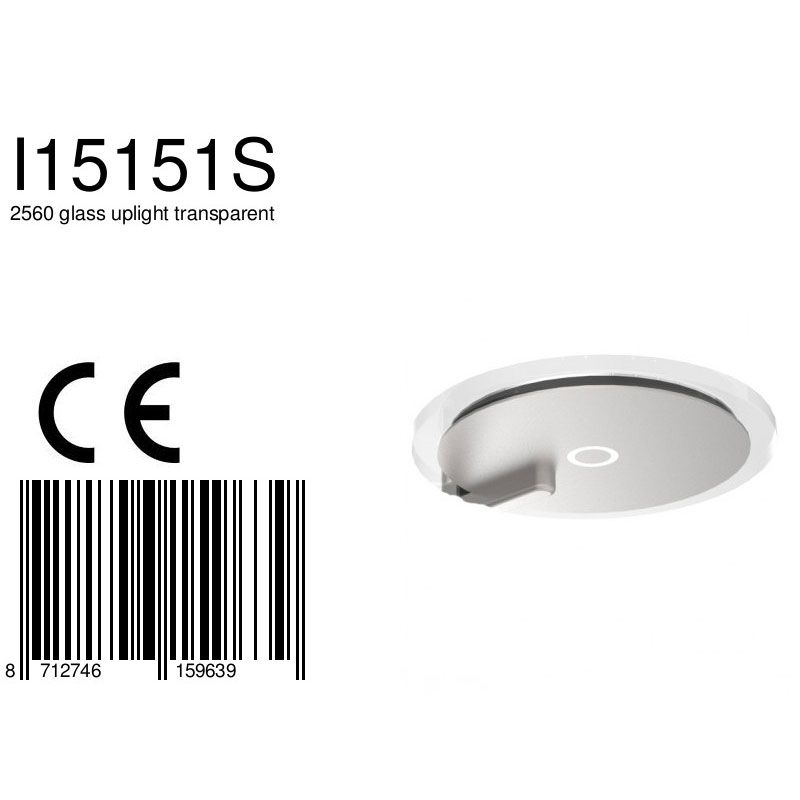 2560 glass uplight transparent