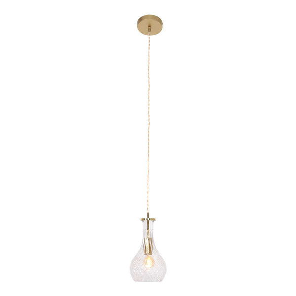 Hanglamp Grazio Glass 3493ME Messing
