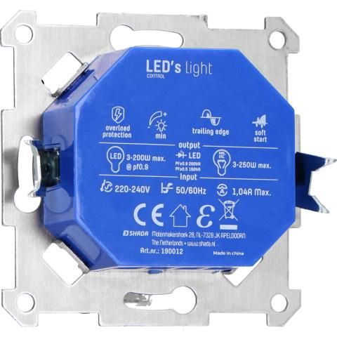 Muurdimmer 3-150w led