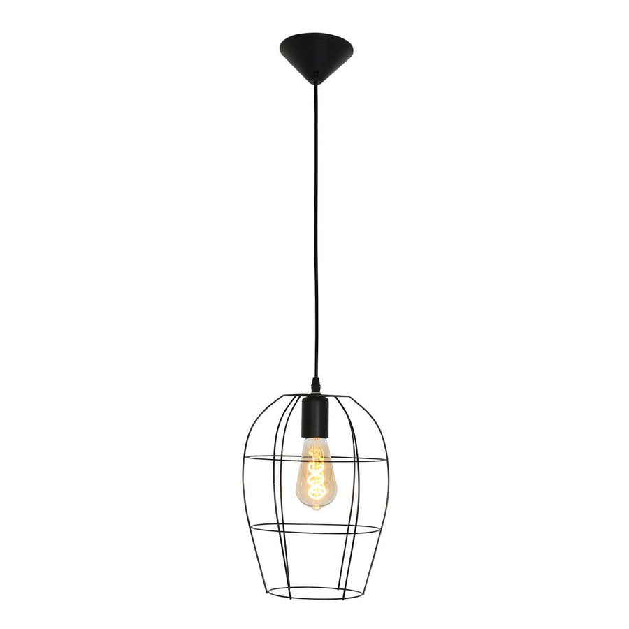 Hanglamp Mexlite Minimalics 2705ZW Zwart