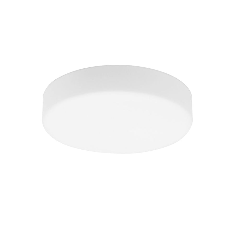 1362 Glas Rond WitMat 18,5cm (nieuw