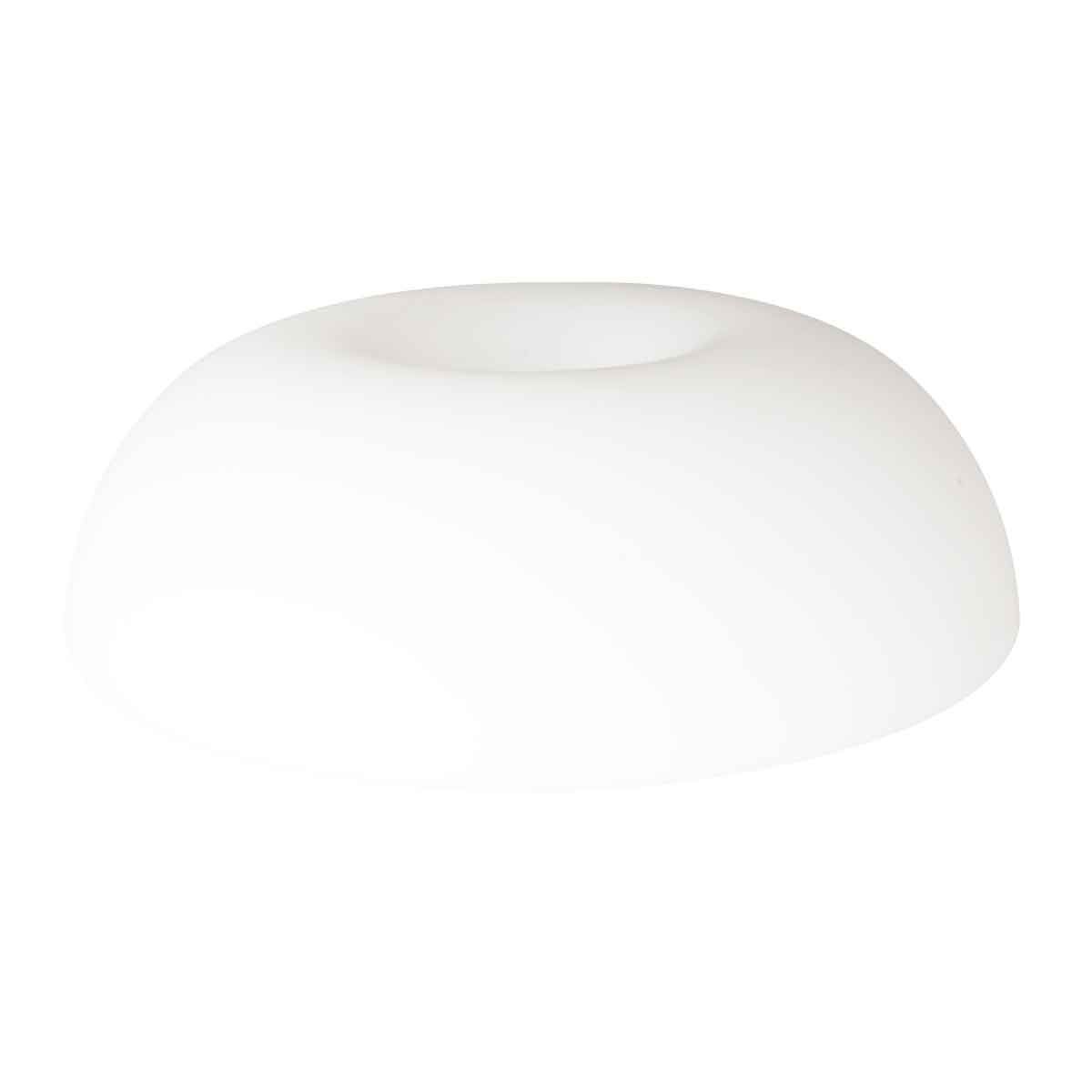 I10540S 5557 Glas Rond Wit 32*10 Cm