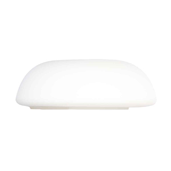 I10540S 5557 Glas Rond Wit 32*10 Cm