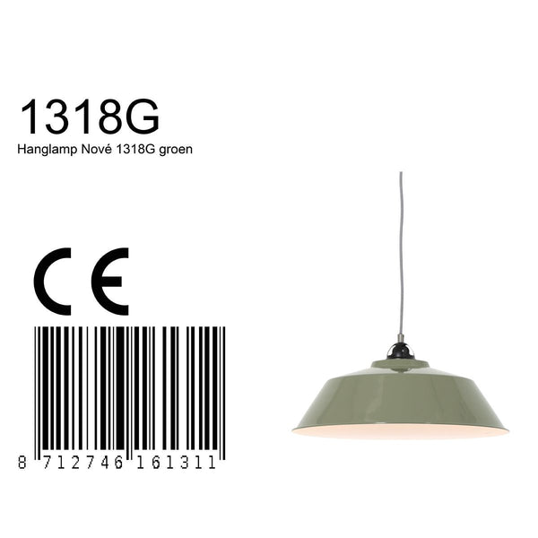 Hanglamp Nové 1318G Groen