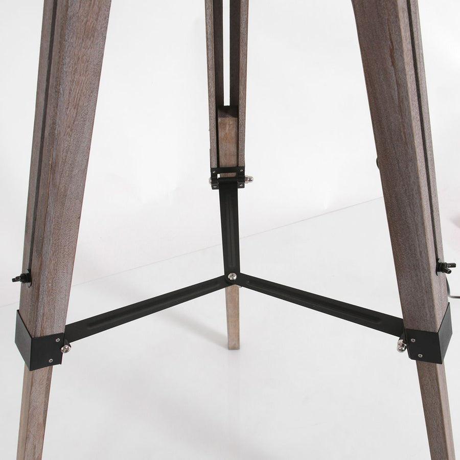 Vloerlamp Triek 3348ZW+K7976SS Zwart-Zwart