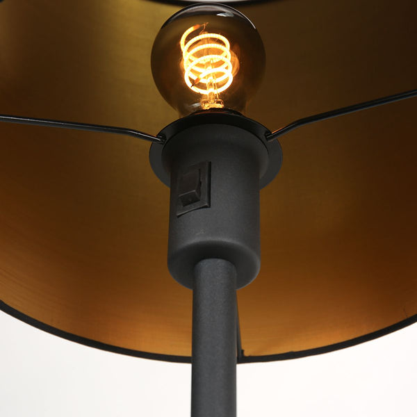 Vloerlamp Noor 1564ZW Zwart