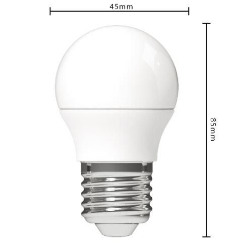 620113 led fil.5,5w E27 470lm dim.