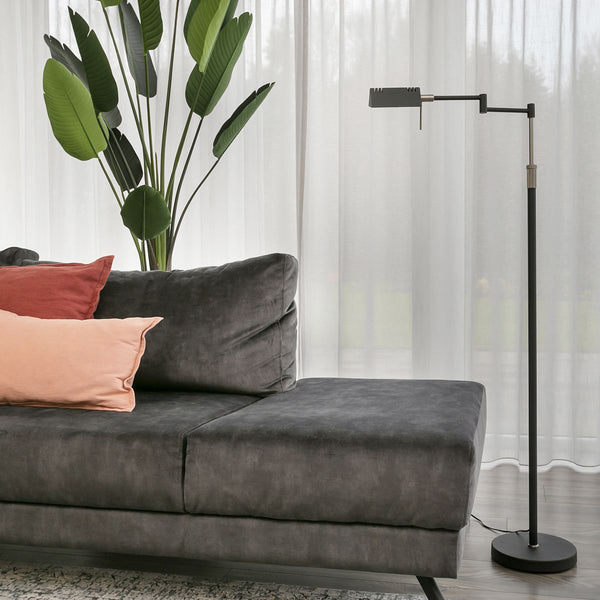 Vloerlamp Karl 5895ZW Zwart