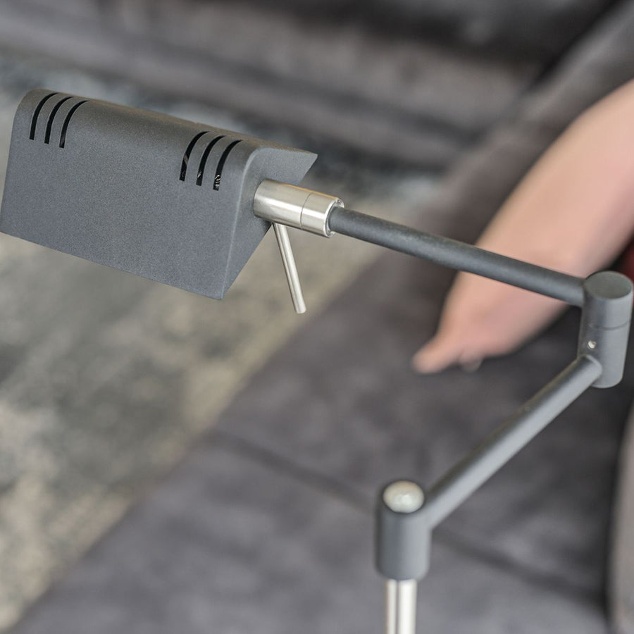 Vloerlamp Karl 5895ZW Zwart