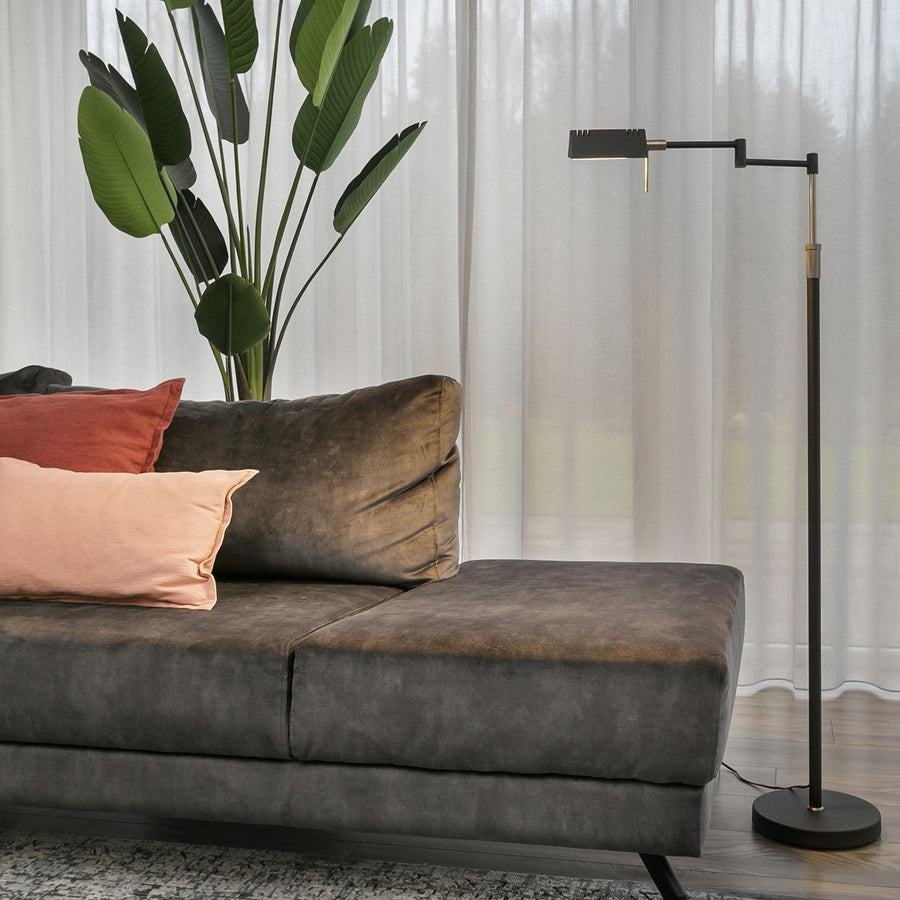 Vloerlamp Karl 5895ZW Zwart