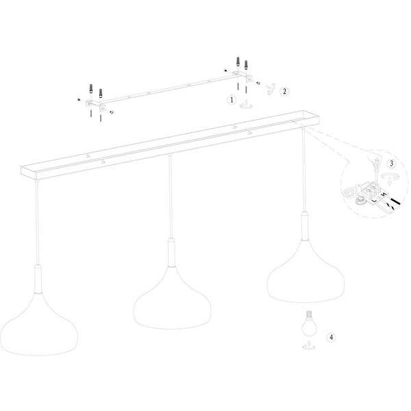 Hanglamp Bjorr 3099W Wit