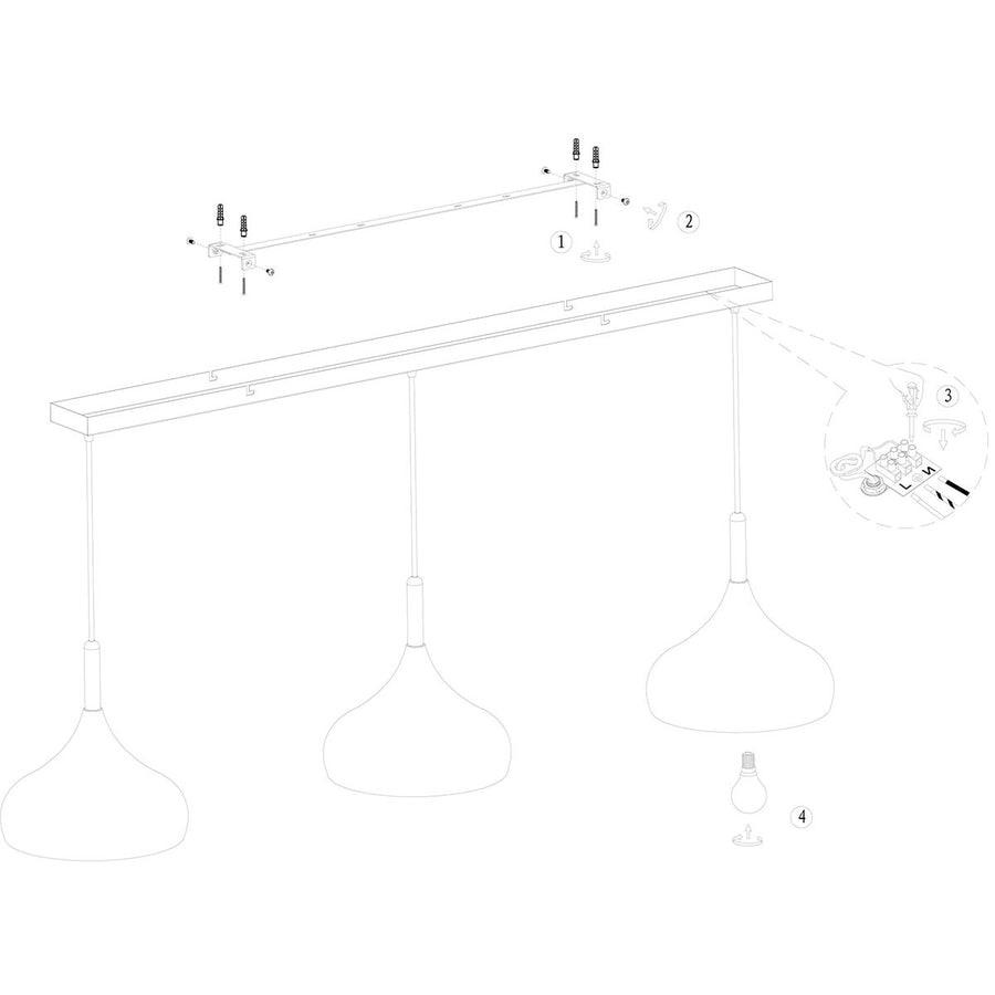 Hanglamp Bjorr 3099W Wit