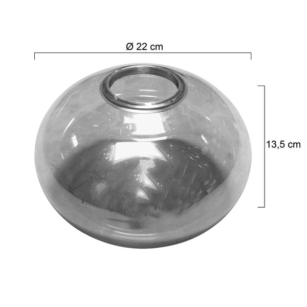 2681 glas 22xh13,3cm spiegel