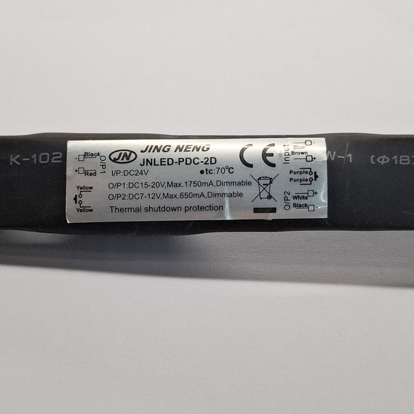 2560 led dim.JNLED-PDC-2D