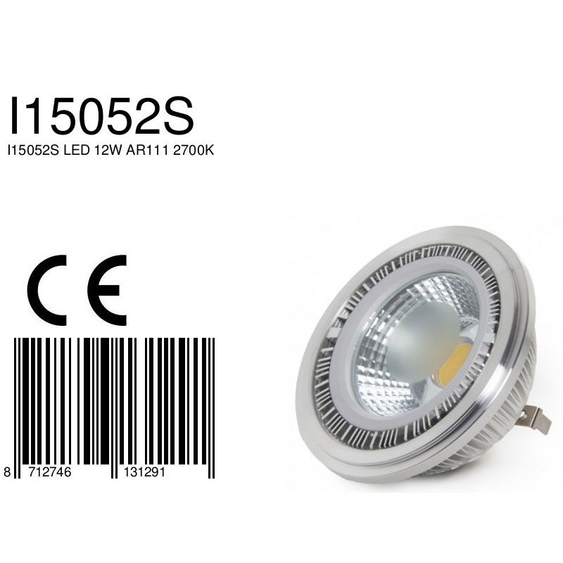 I15052S LED 12W AR111 2700K