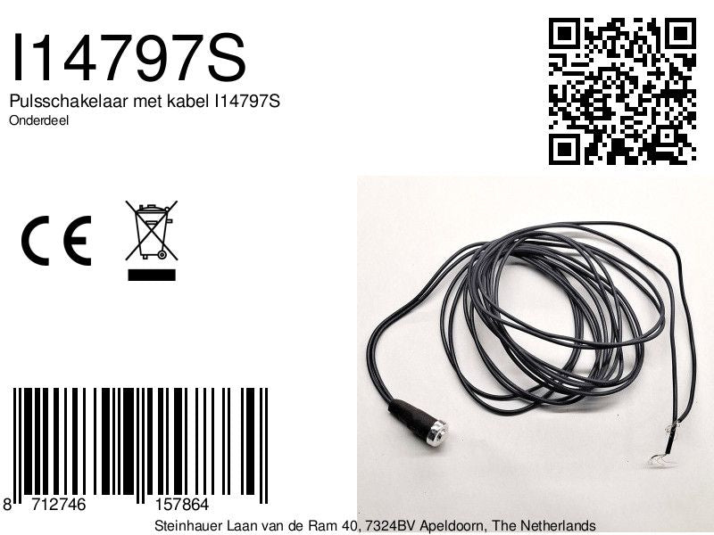 I14797S Jing Neng pulse switch messing