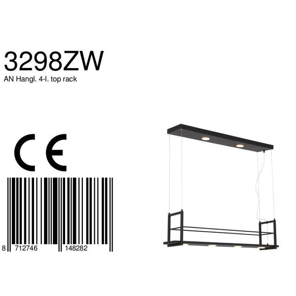 Hanglamp TÃ¸r 3298ZW Zwart