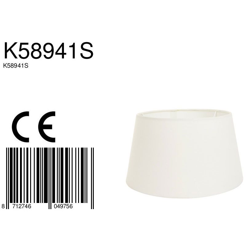 Lampenkap Bella K58941S Creme Chintz