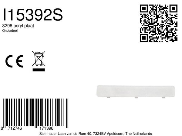 3296 acryl plaat
