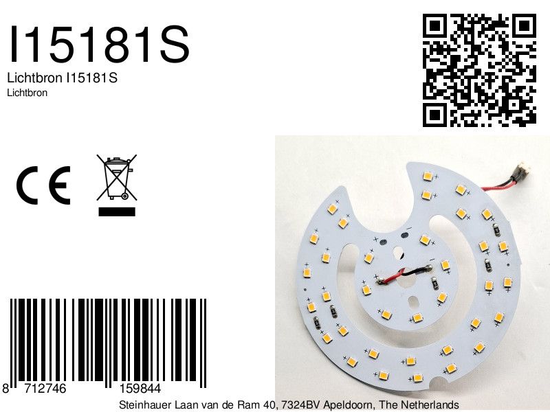 2107 led 7w 24v 2700k lees