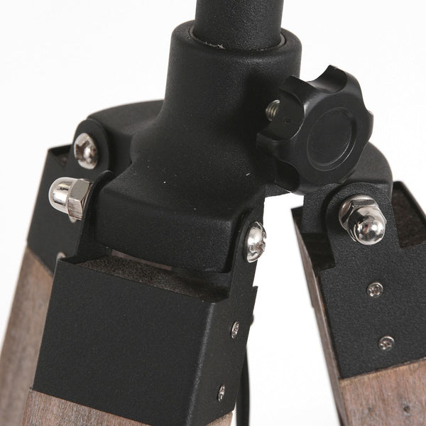 Vloerlamp Triek 3348ZW+K7977QS Zwart-Wit