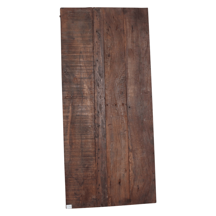 Inklapbare vintage eettafel Gerecycled hout 165x75x76 cm