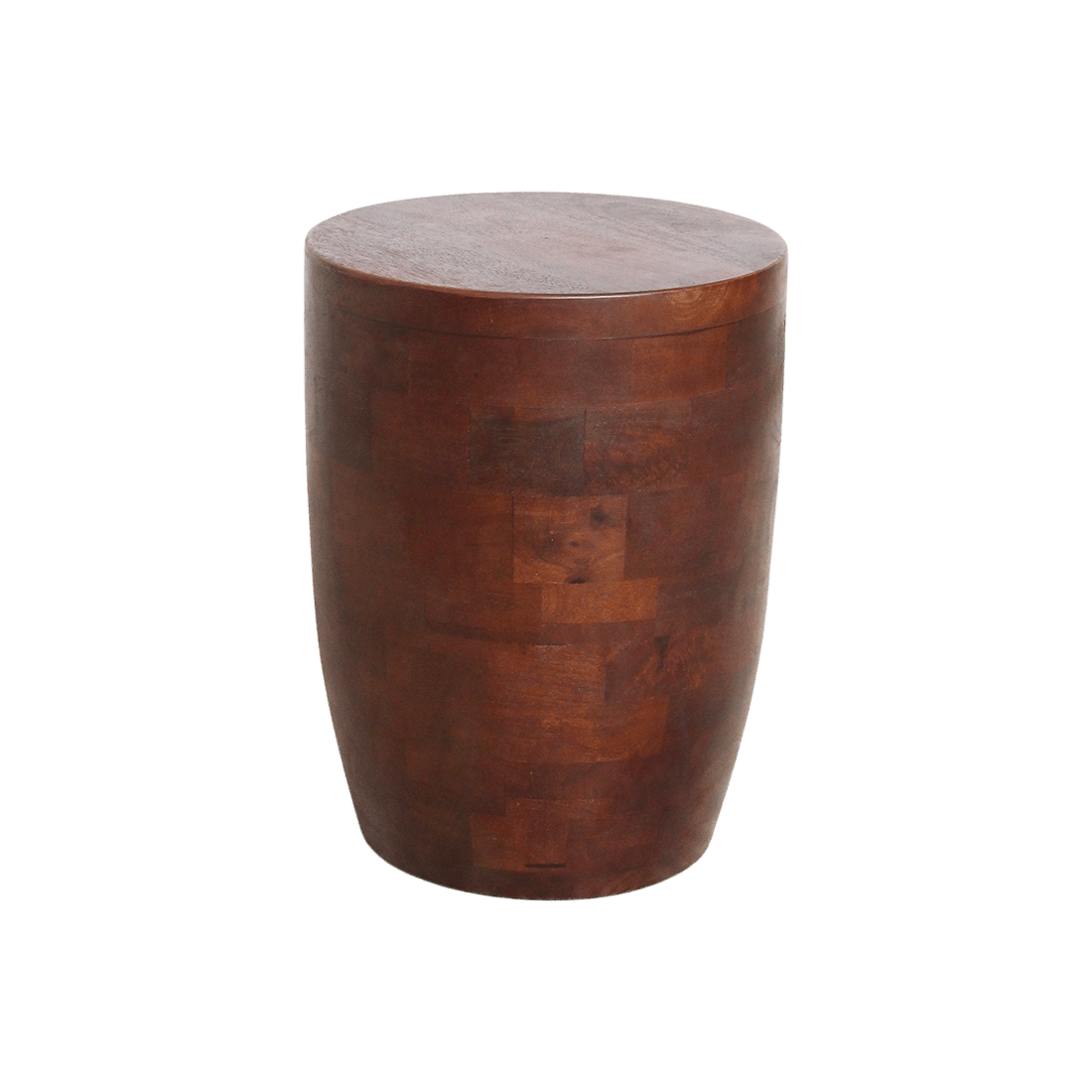 Pacific mangohouten kruk/bijzettafel Tuvalu