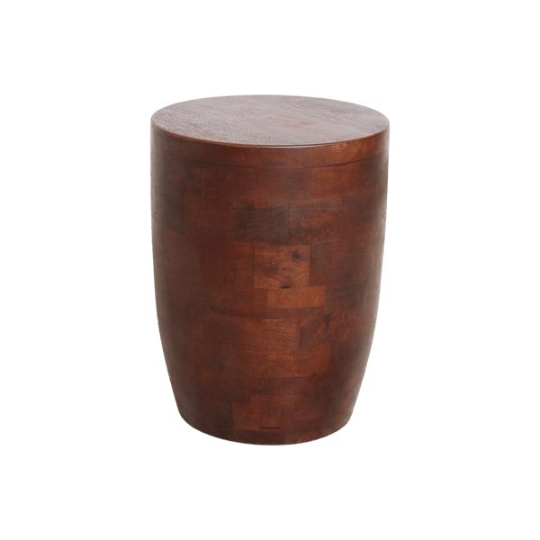 Pacific mangohouten kruk/bijzettafel Tuvalu
