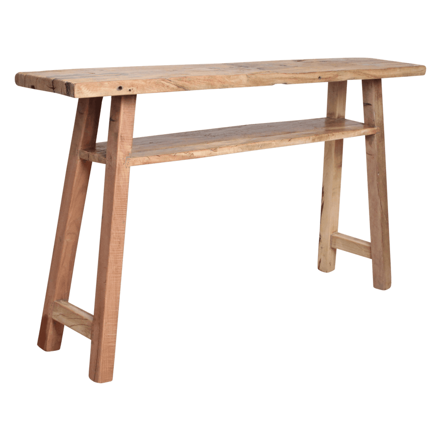 Farmwood wandtafel/sidetable large FSC-gerecycled hout