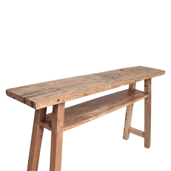 Farmwood wandtafel/sidetable large FSC-gerecycled hout